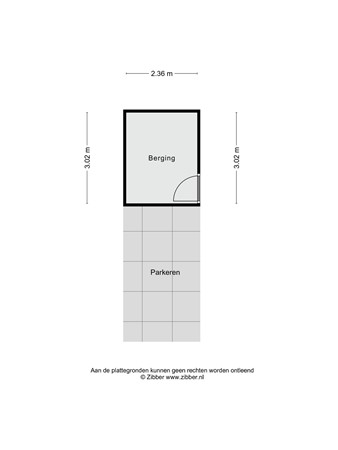 Plattegrond - Smalstraat 54, 5341 TX Oss - tekening berging en p plaats.jpg
